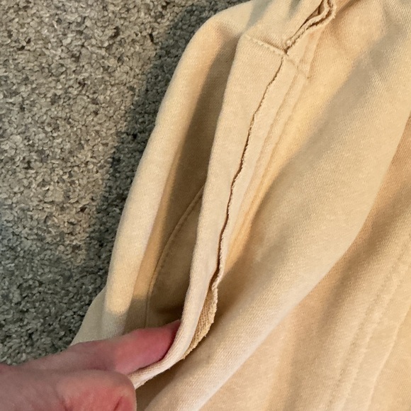 Oli & Hali Star Wide Leg Pants ~ Cream & Brown - Picture 7 of 9